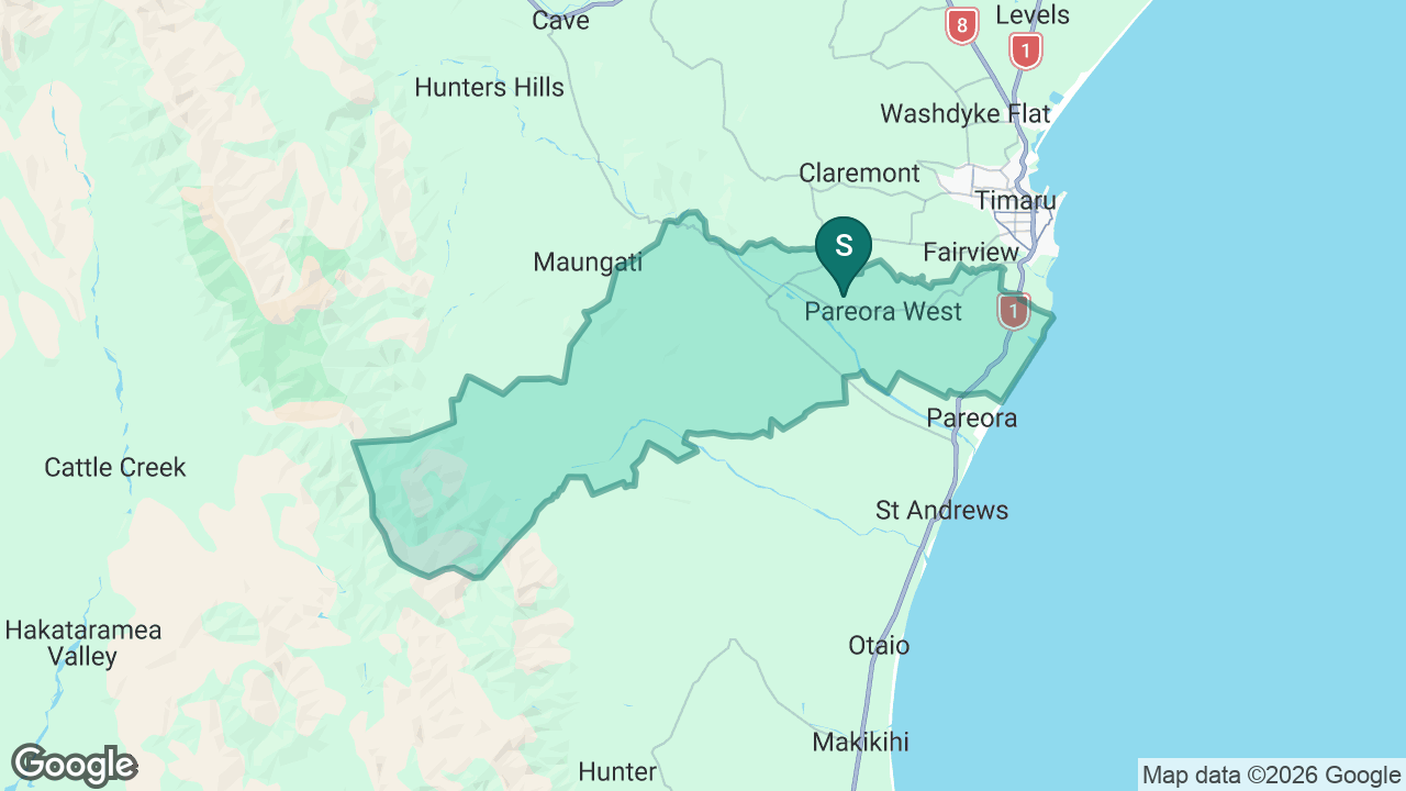 Beaconsfield School static school zone map