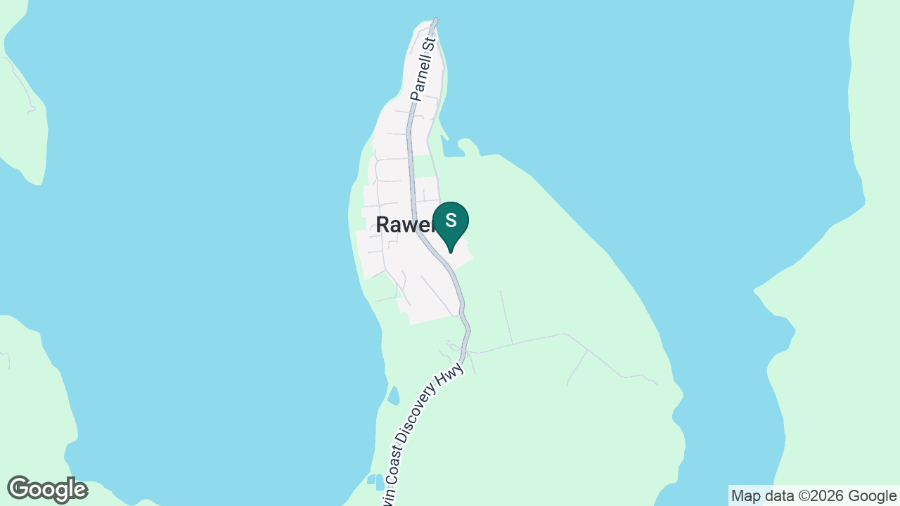 Rawene School static school zone map