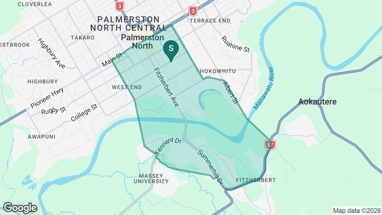 College Street Normal School static school zone map