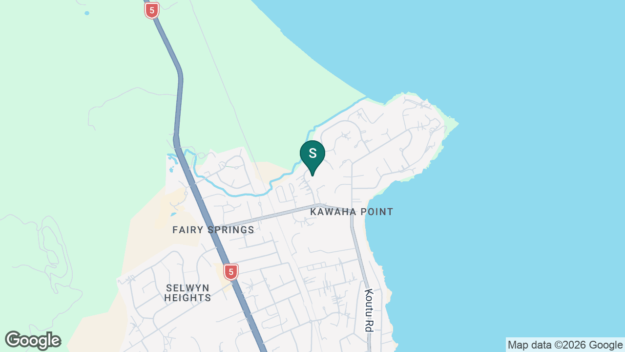 Kawaha Point School static school zone map