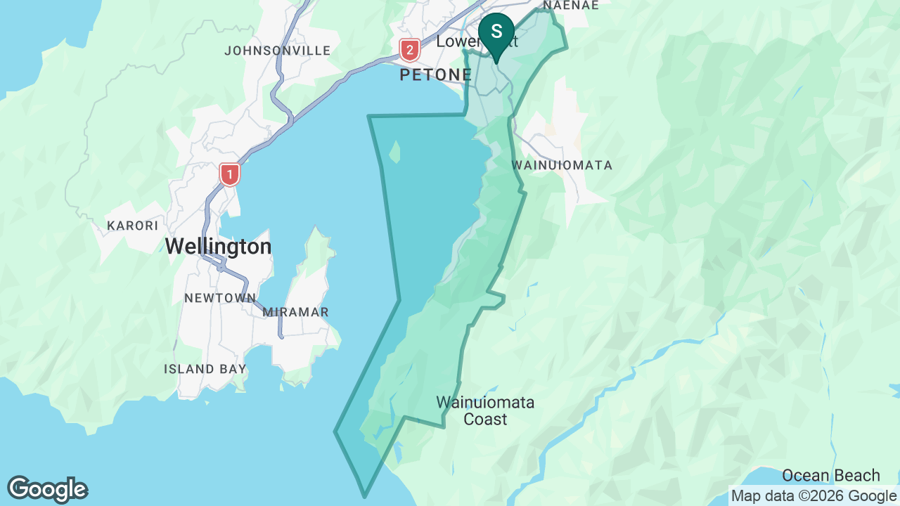 Our Lady of the Rosary School (Waiwhetu) static school zone map
