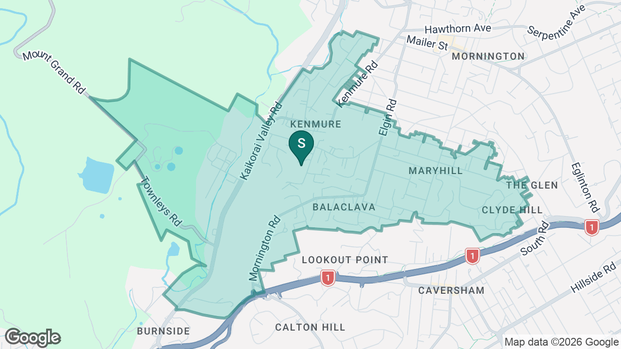Balaclava School static school zone map