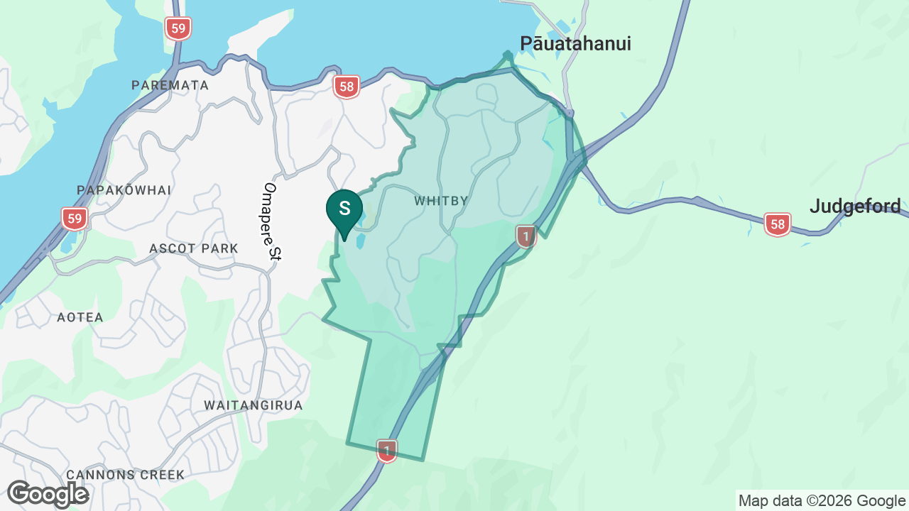 Adventure School static school zone map