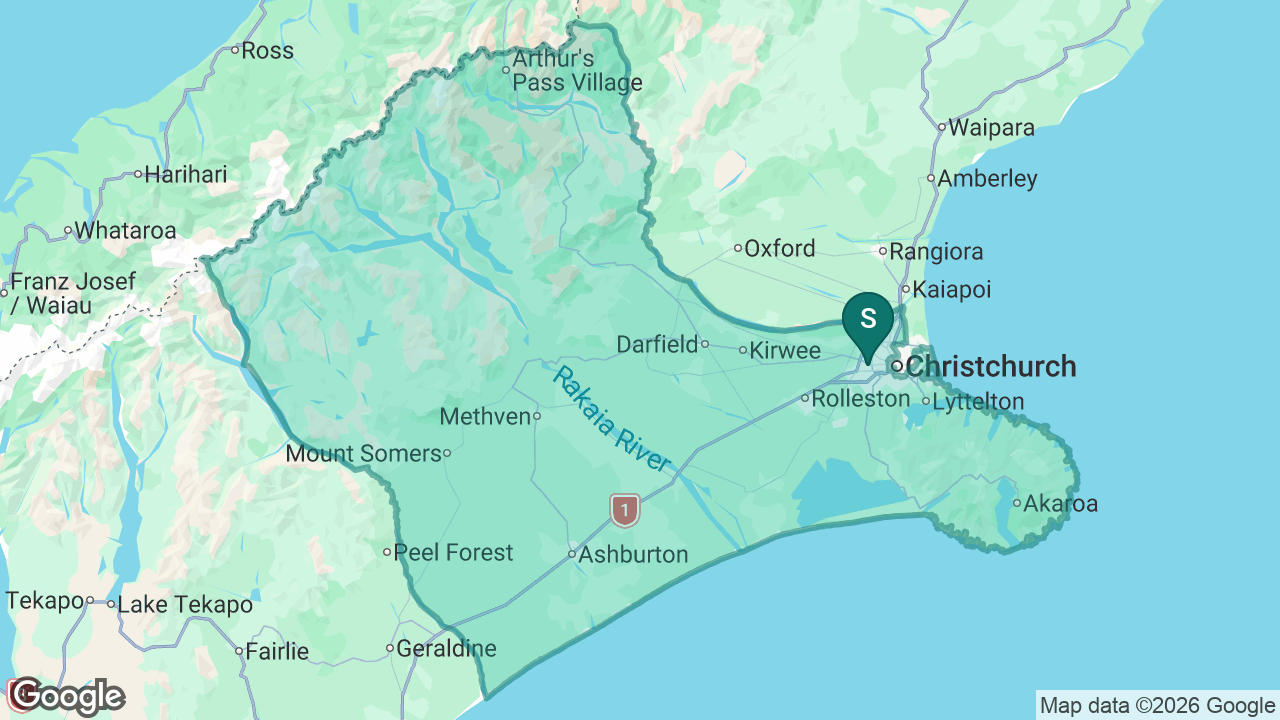 St Thomas of Canterbury College static school zone map