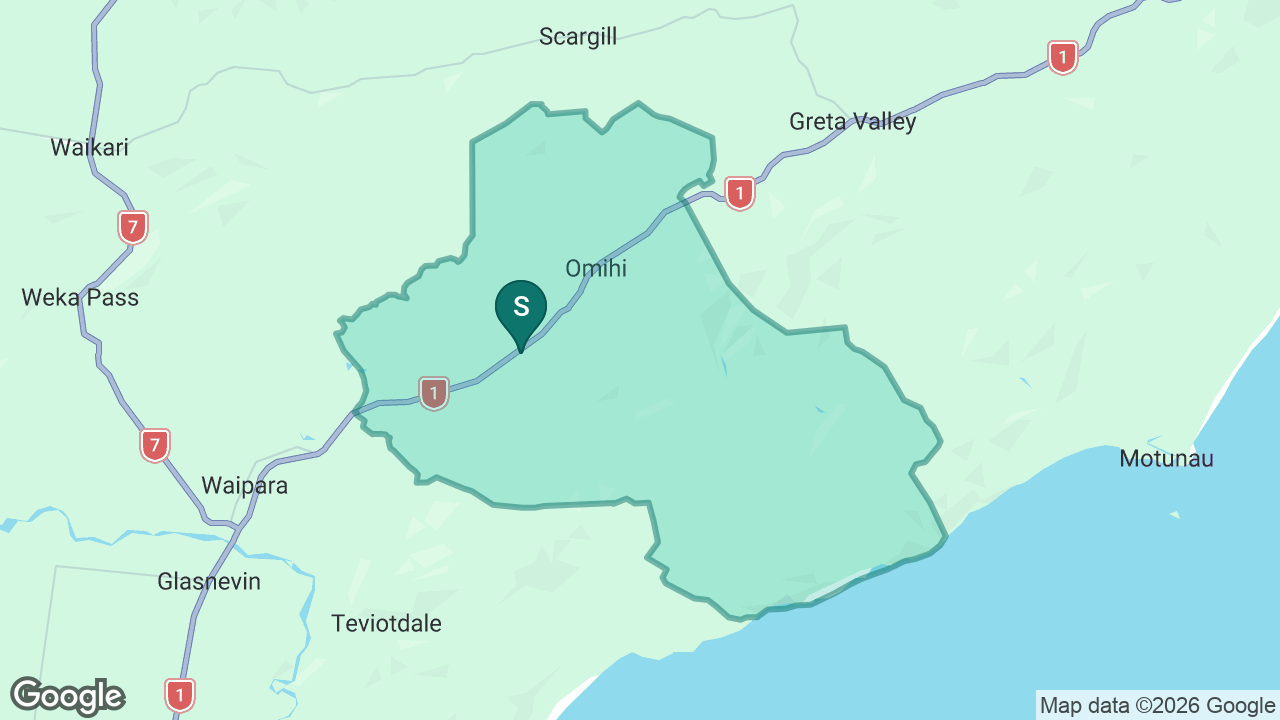 Omihi School static school zone map