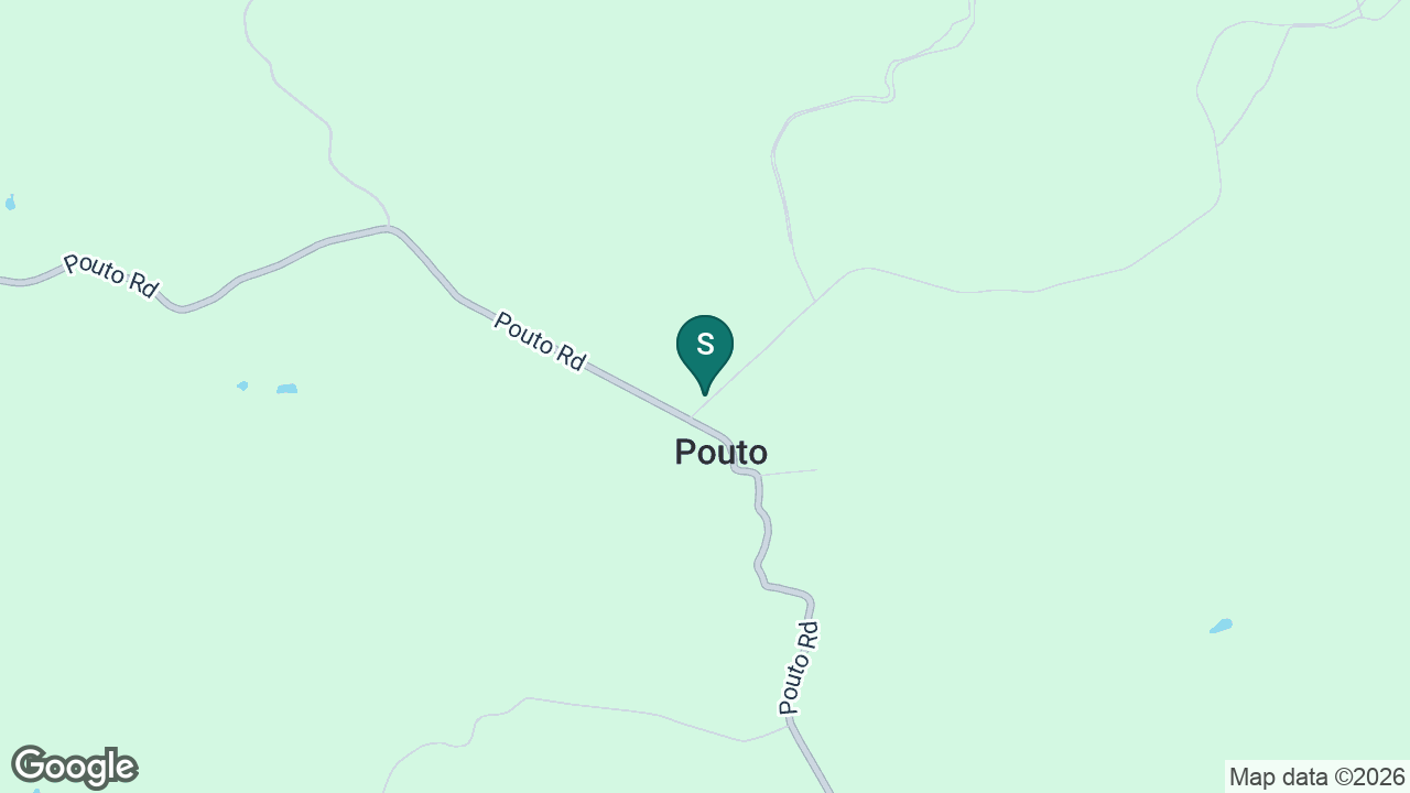Pouto School static school zone map