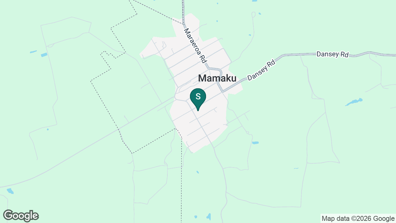 Mamaku School static school zone map