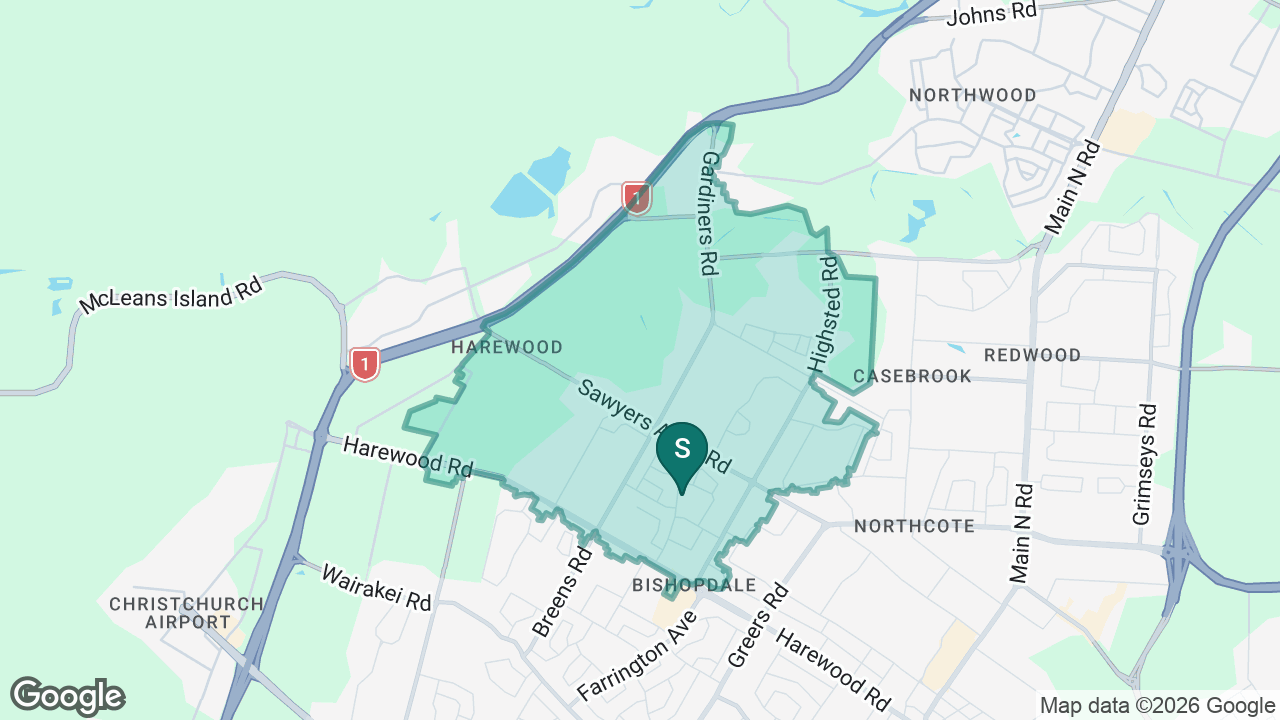 Cotswold Mātāhae School static school zone map