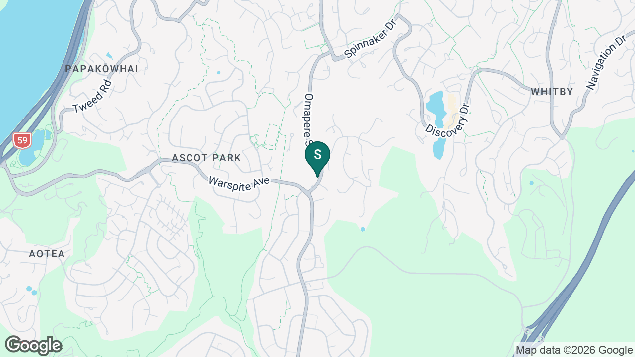 Tairangi School static school zone map