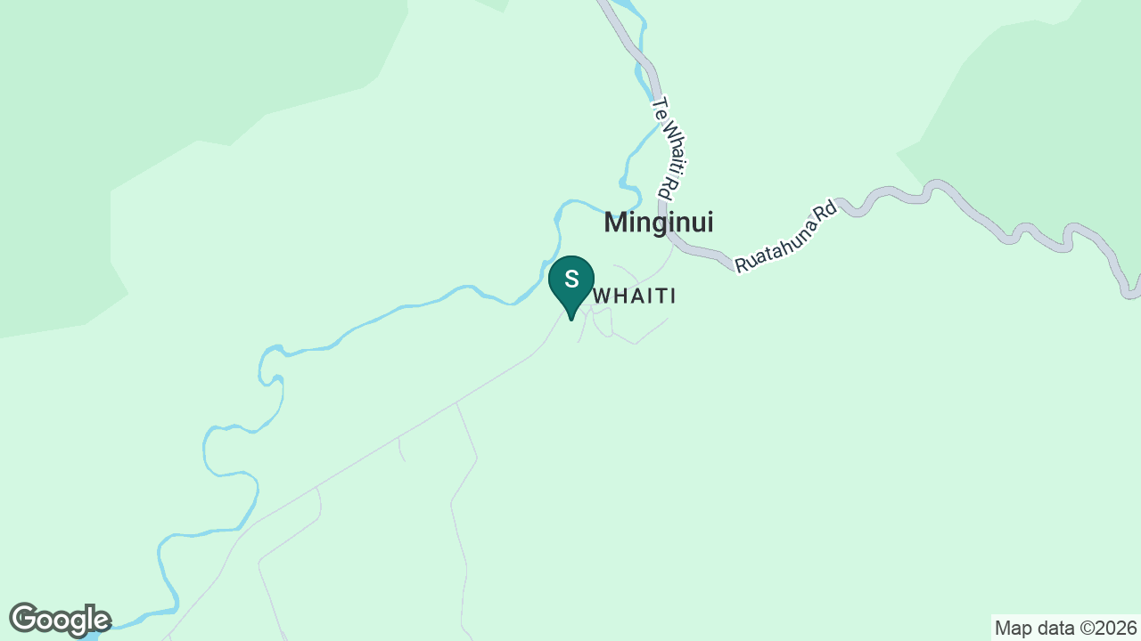 Te Kura Toitu o Te Whaiti-nui-a-Toi static school zone map