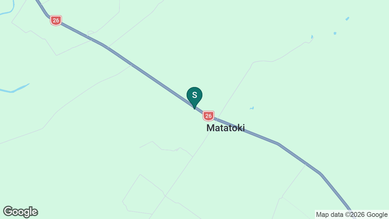Matatoki School static school zone map