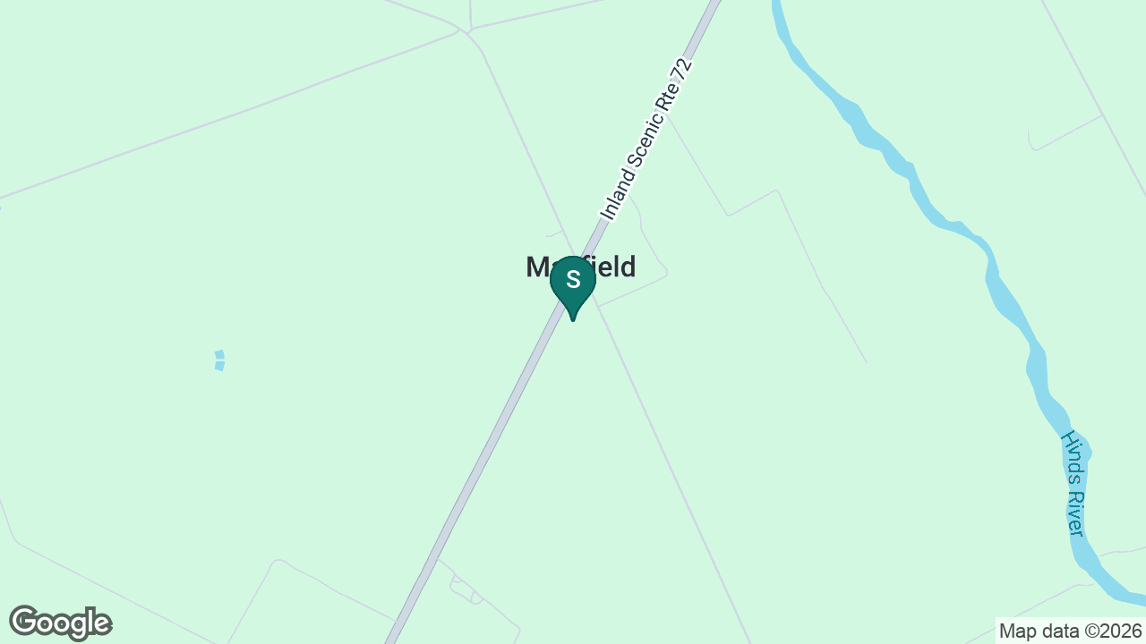 Mayfield School (Mid-Canterbury) static school zone map