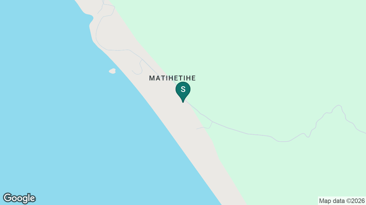 Te Kura o Mātihetihe static school zone map
