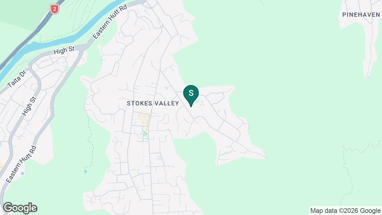 Tawhai School static school zone map