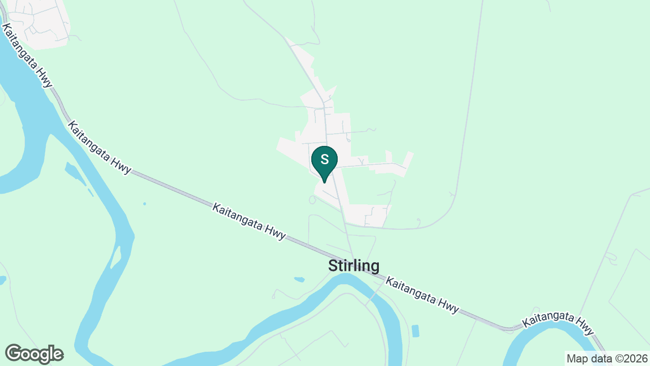 Stirling School static school zone map