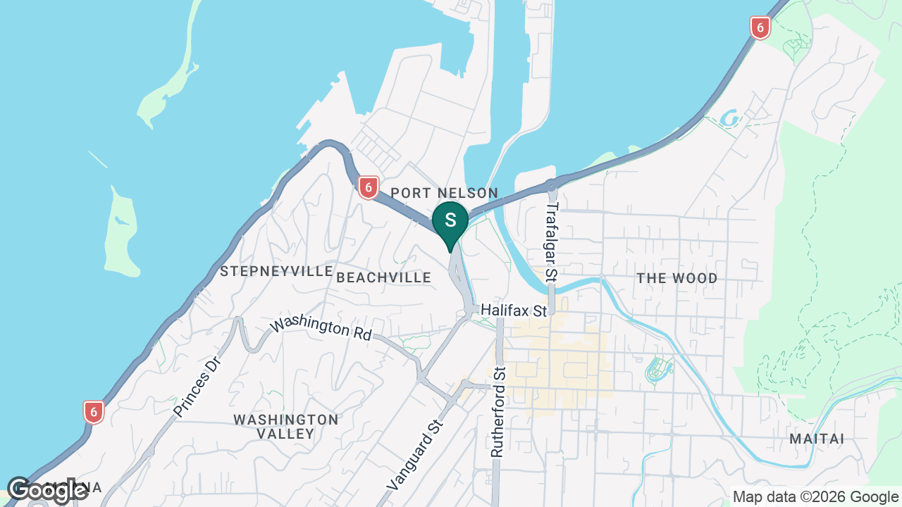 Nelson Teen Parent Unit static school zone map