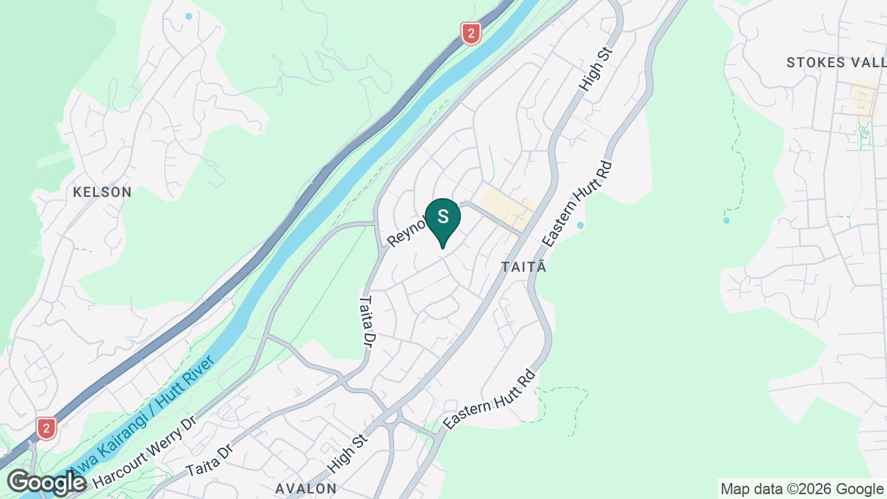 Taita Central School static school zone map
