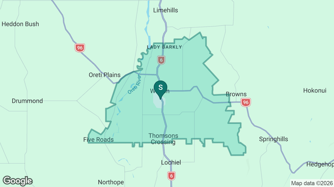 Winton School static school zone map