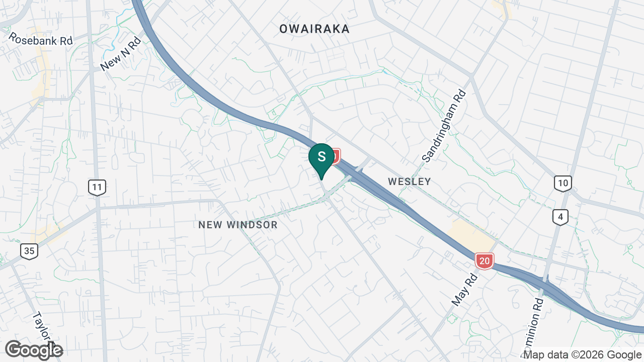 Christ the King Catholic School (Owairaka) static school zone map