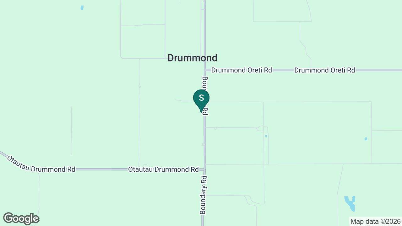 Drummond Primary School static school zone map