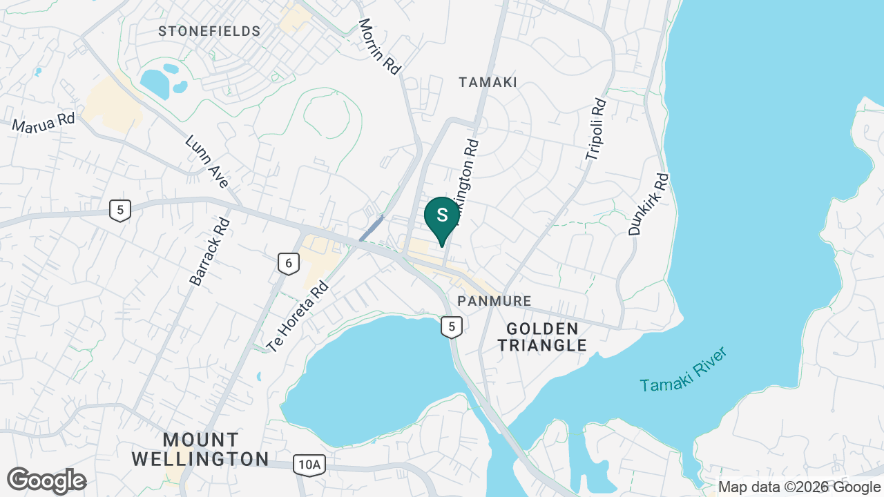 Auckland Montessori College static school zone map