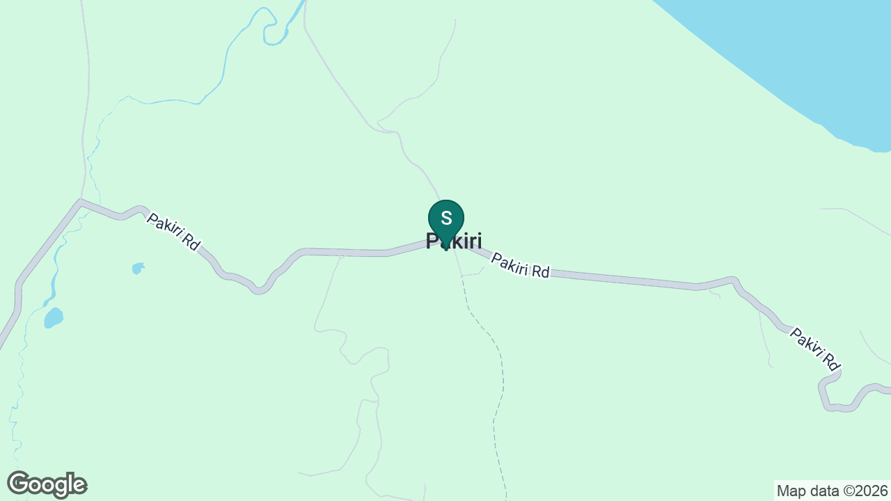 Pakiri School static school zone map