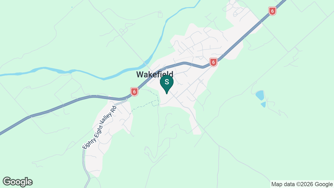Wakefield School static school zone map