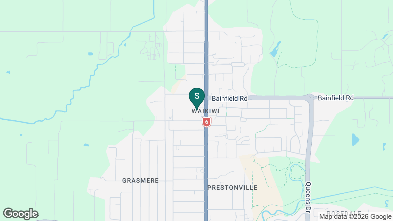 Ruru Special School static school zone map
