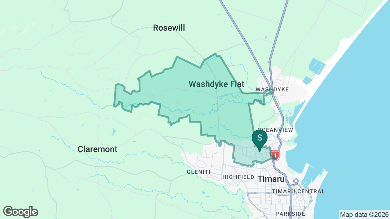 Oceanview Heights School static school zone map