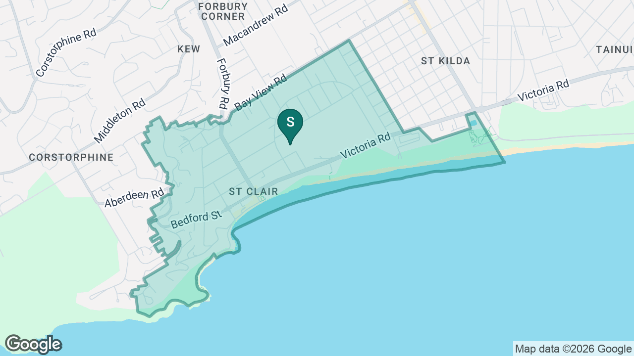 St Clair School static school zone map