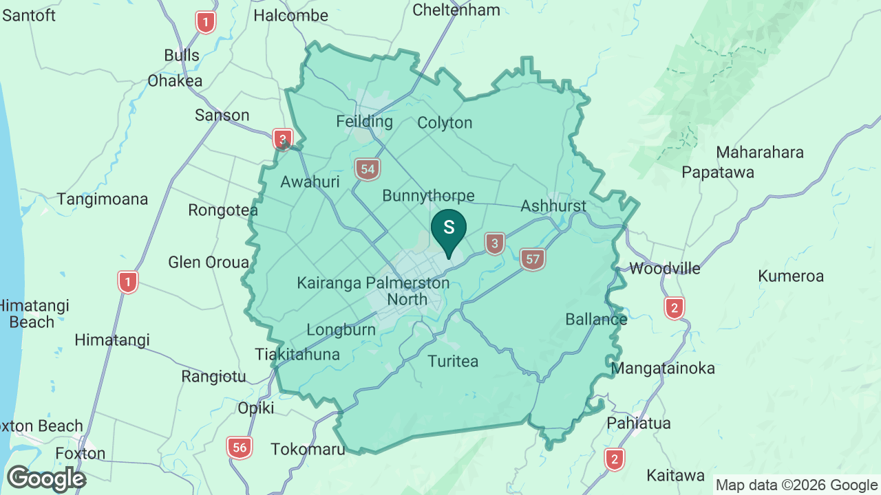 Cornerstone Christian School static school zone map