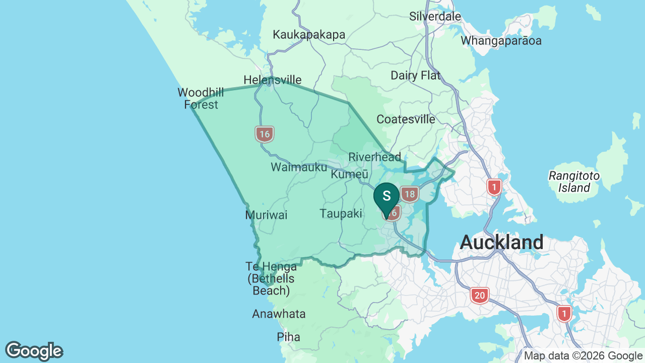 St Paul's School (Massey) static school zone map
