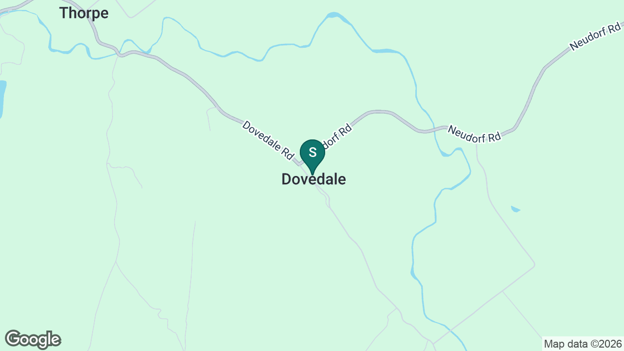 Dovedale School static school zone map