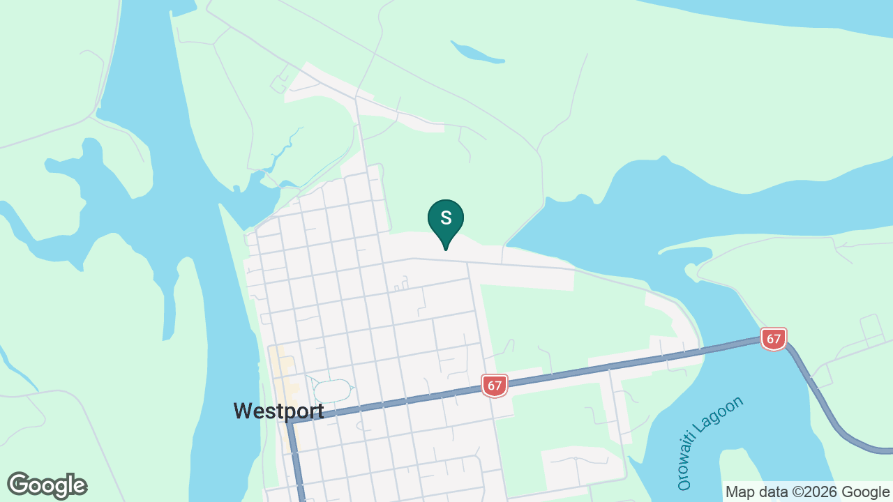 Westport North School static school zone map