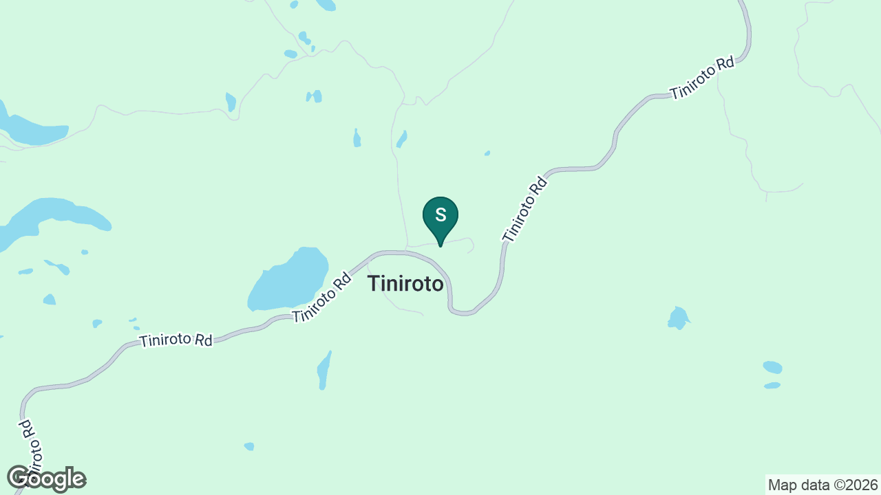 Tiniroto School static school zone map