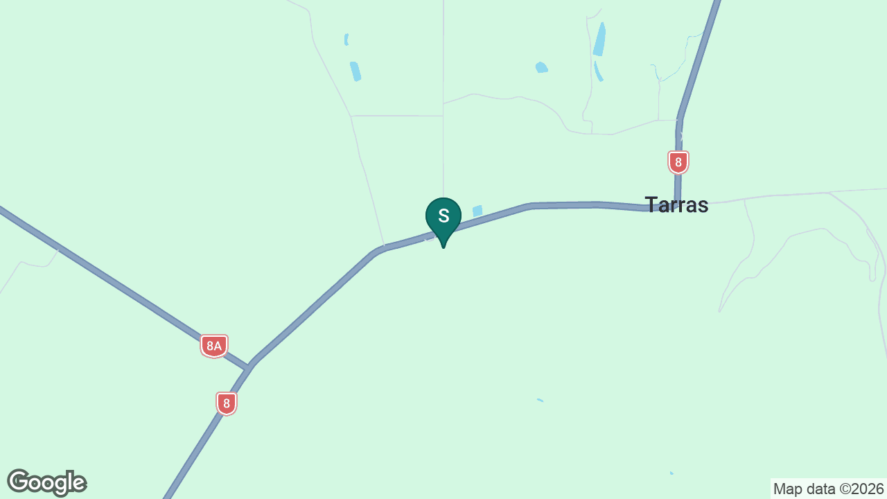 Tarras School static school zone map