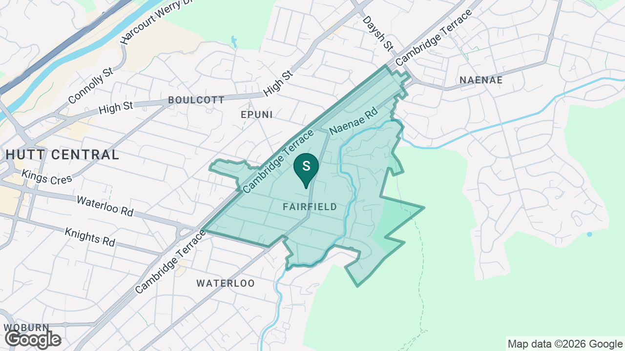 Te Puni School - Te kura o Te Puni static school zone map