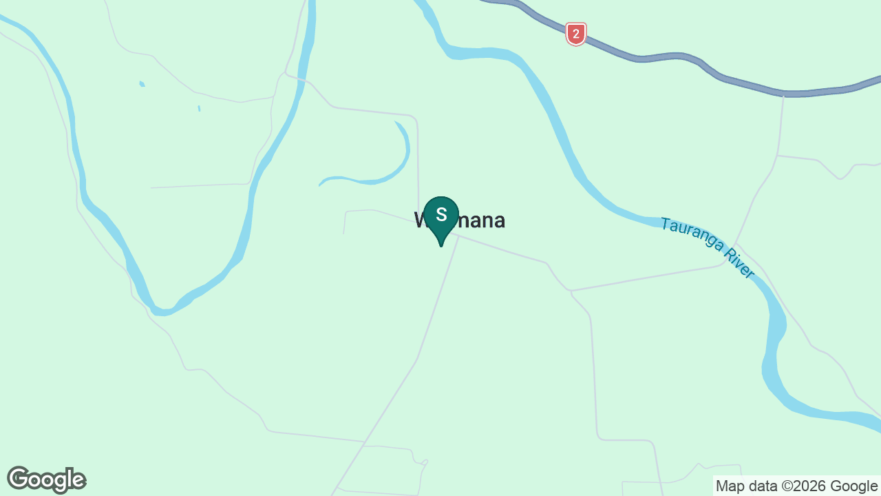 Waimana School static school zone map