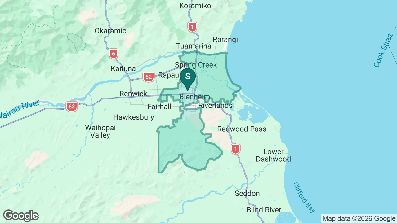 Bohally Intermediate static school zone map