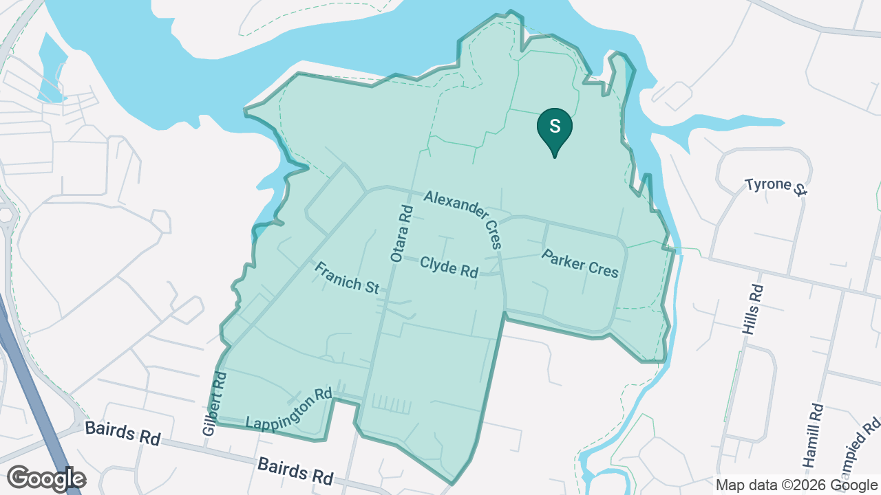 Sir Edmund Hillary Collegiate Junior School static school zone map