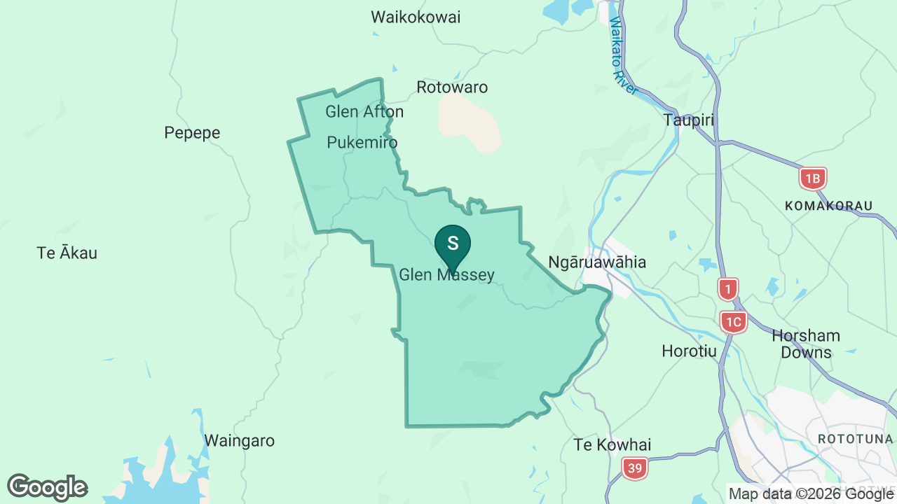 Glen Massey School static school zone map