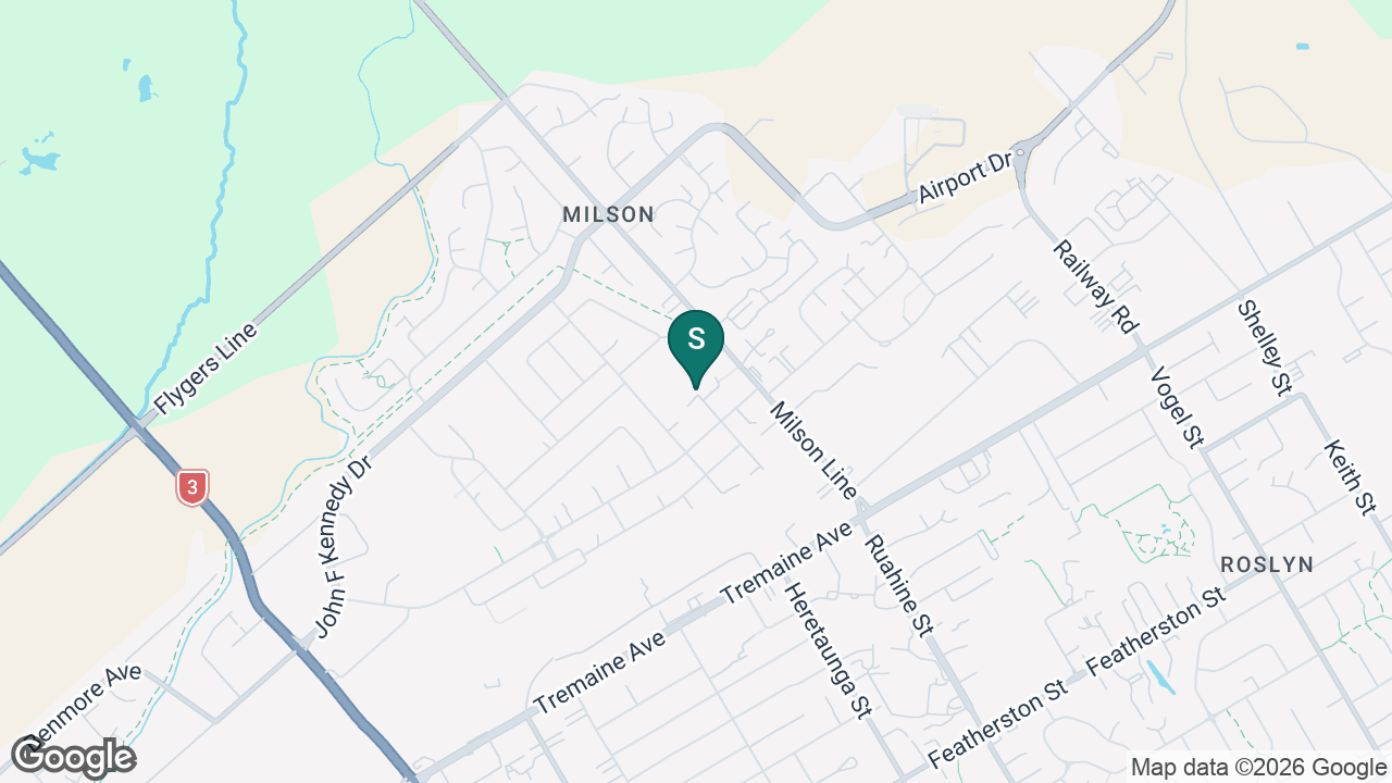 Milson School static school zone map