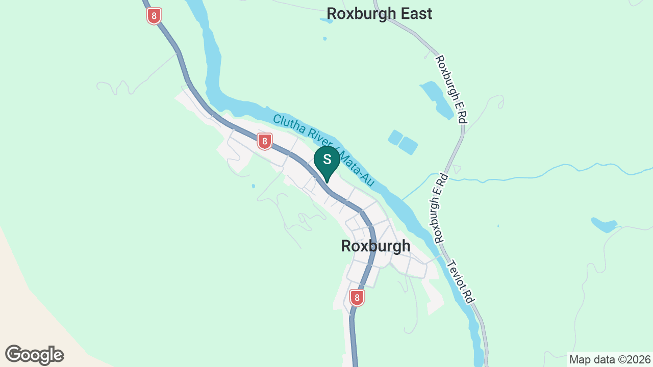 Roxburgh Area School static school zone map