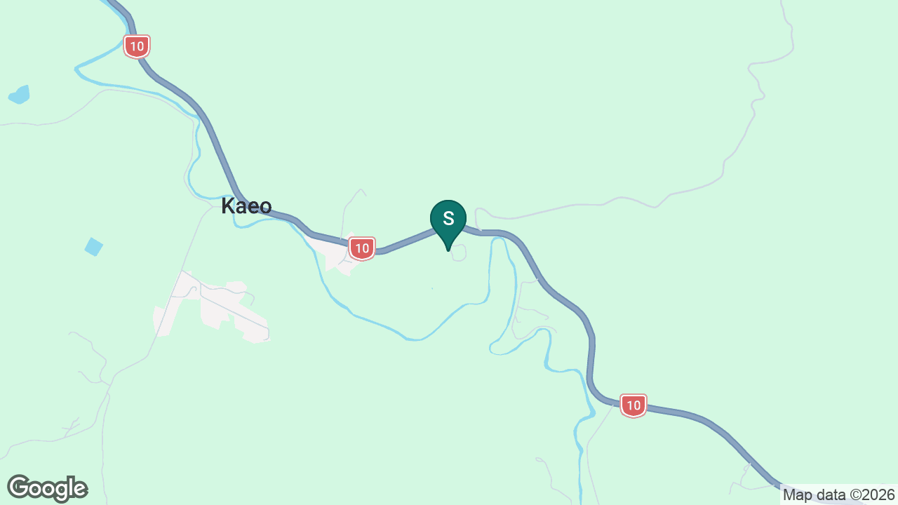 Whangaroa College static school zone map