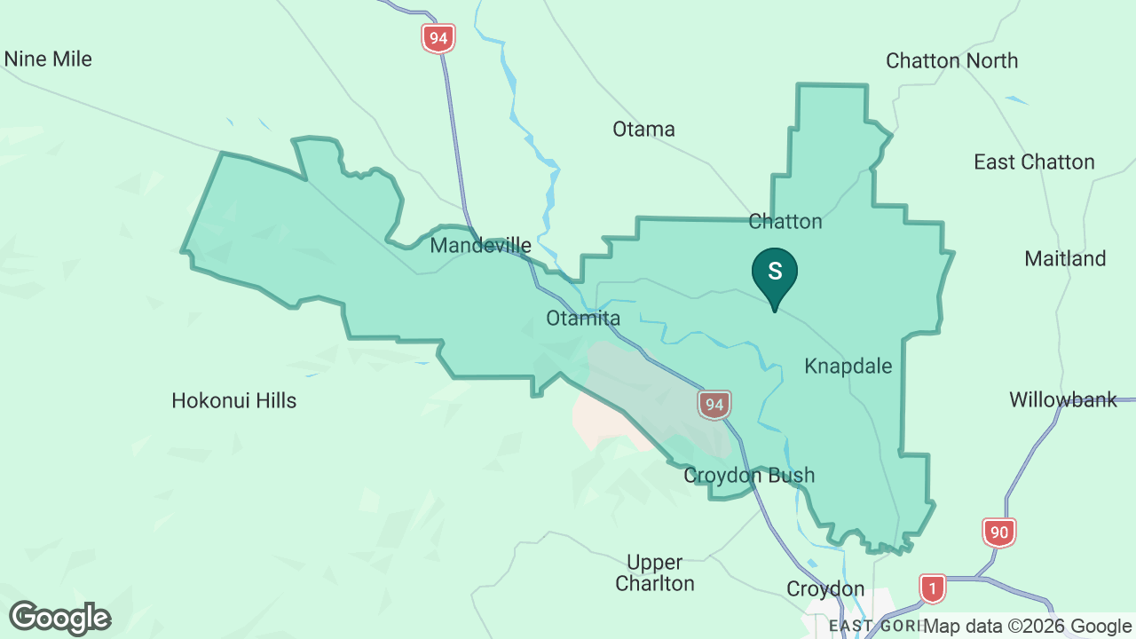 Knapdale School static school zone map