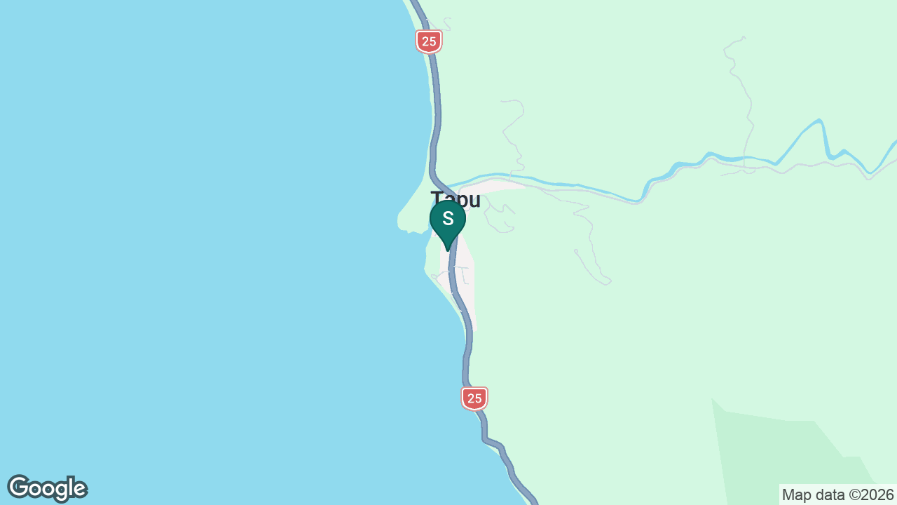 Tapu School static school zone map