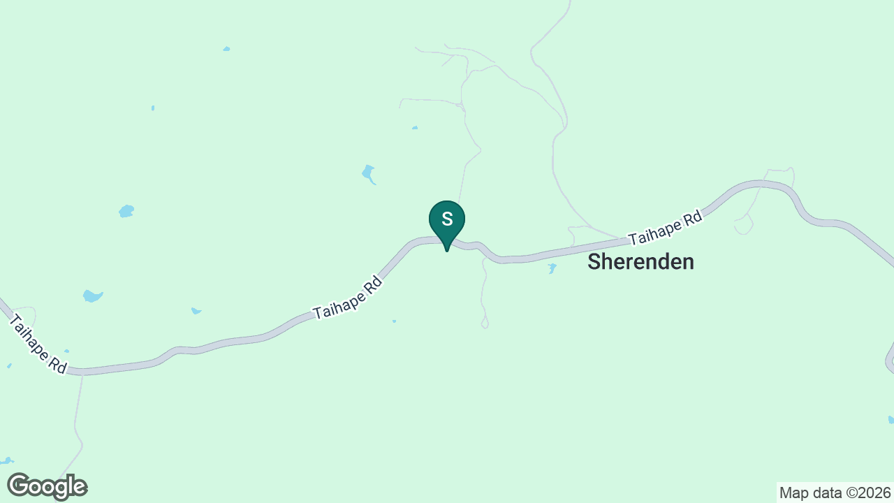 Sherenden and Districts School static school zone map