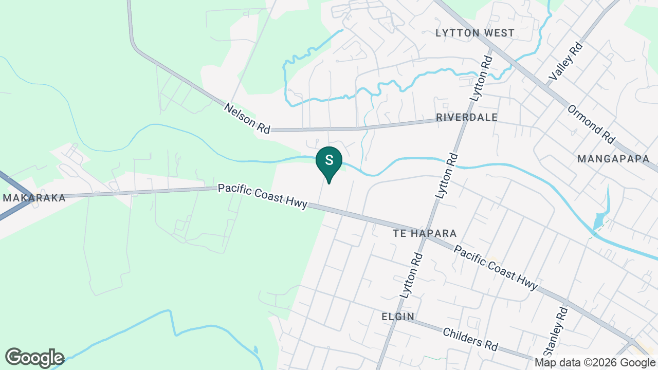 St Mary's Catholic School (Gisborne) static school zone map