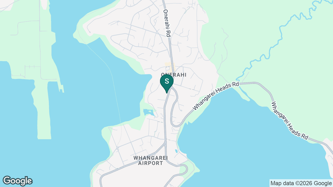 Onerahi School static school zone map