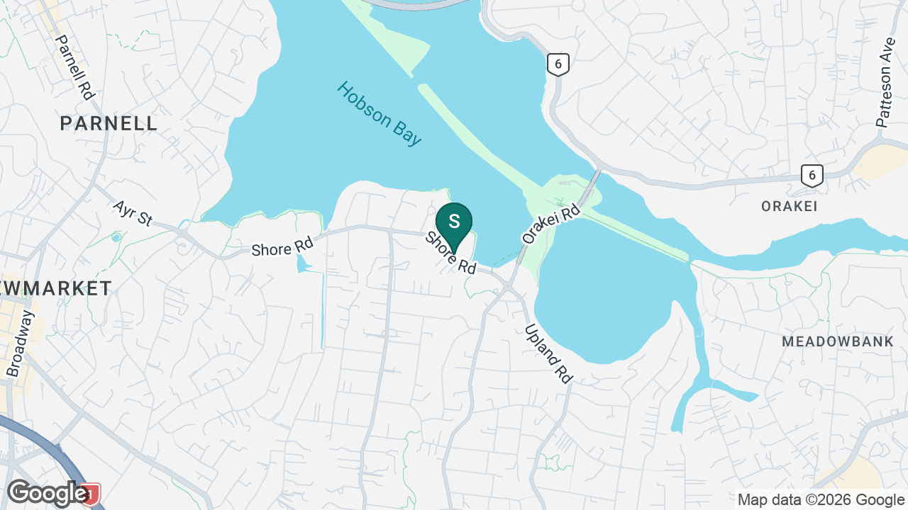 Saint Kentigern Girls' School static school zone map